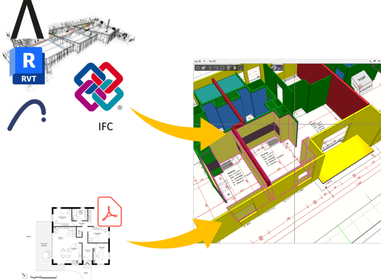 IFC+PDF vers JustBIM IFC+PDF vers JustBIM