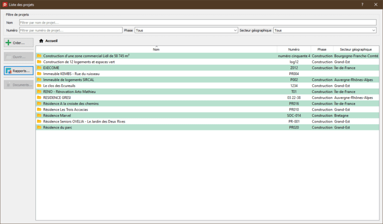 Liste projet serveur DeviSOC Liste projet serveur DeviSOC