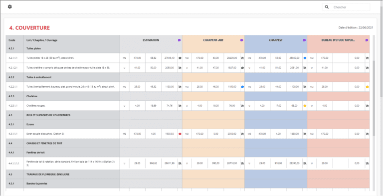 DeviSOC Comparatif des offres des entreprises DeviSOC Comparatif des offres des entreprises