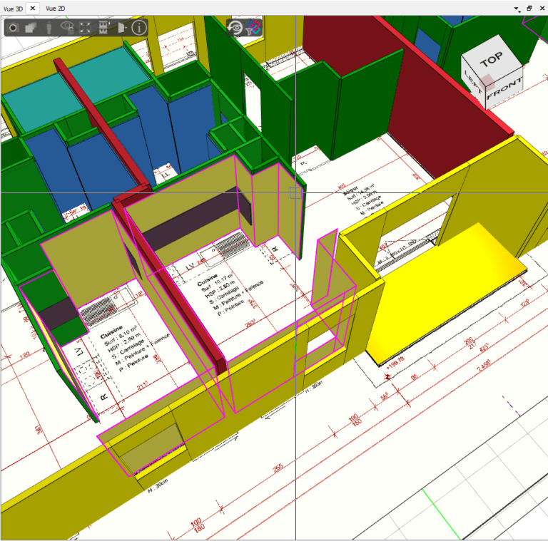 JustBIM vue 3D JustBIM vue 3D